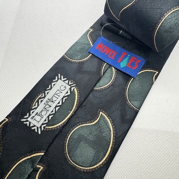 Vintage 90s Disney's The Lion King‎ Tie Necktie Novelty Ties Animals Africa - Picture 4 of 4